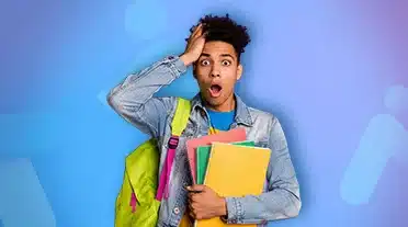 étudiant surpris de voir tous les conseils d'Afi24 sur l'apprentissage et le salaire