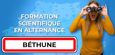 étudiante cherchant son alternance scientifique sur Béthune avec ses jumelles