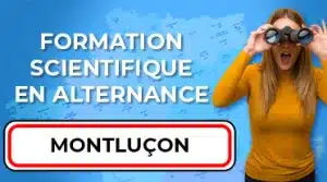 étudiante cherchant son alternance scientifique sur Montluçon avec ses jumelles