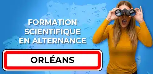 étudiante cherchant son alternance scientifique sur Orléans avec ses jumelles