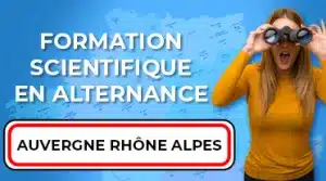étudiante cherchant son alternance scientifique en Auvergne Rhône Alpes avec ses jumelles