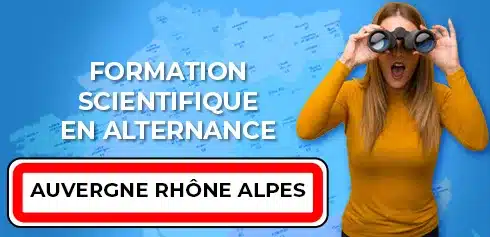 étudiante cherchant son alternance scientifique en Auvergne Rhône Alpes avec ses jumelles