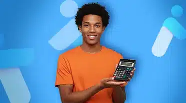 étudiant essayant de calculer son salaire avec le barème alternance