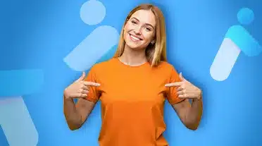 étudiante heureuse d'avoir toutes les infos sur le CDI apprentissage