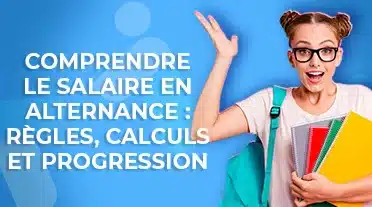 étudiante se posant des question sur le salaire en alternance