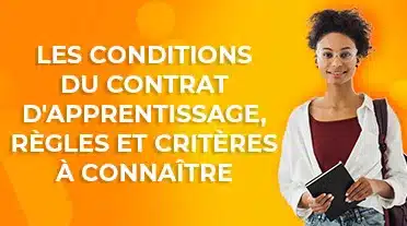 étudiante se posant des questions sur les conditions pour obtenir un contrat d'apprentissage