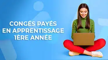 étudiante consultant tous les conseils AFi24 sur les congés payé en alternance