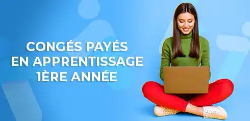 étudiante consultant tous les conseils AFi24 sur les congés payé en alternance