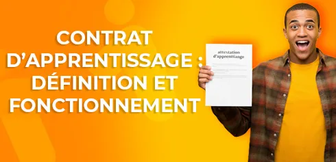 étudiant ayant décroché son contrat d'apprentissage grâce aux conseils AFi24