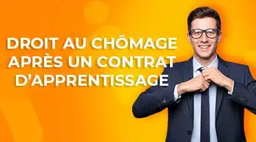 étudiant ayant fini son apprentissage serein pour sa recherche d'emploi grâce au chômage