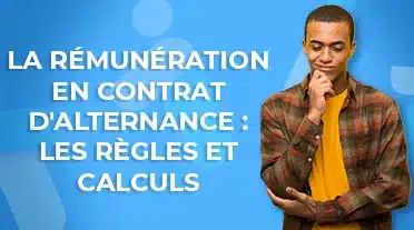 étudiant se posant des questions sur la rémunération en alternance
