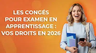 étudiantes heureuse de savoir qu'elle à droit à un congé pour examen