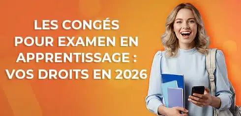 étudiantes heureuse de savoir qu'elle à droit à un congé pour examen