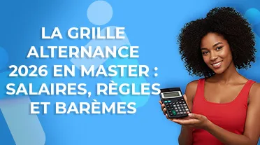 alternante calculant sont salaire en master avec la grille alternance 2026