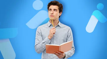étudiant se posant des questions sur les rythmes d'alternance