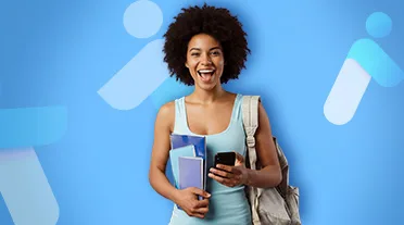 étudiante heureuse car elles à toutes les infos sur l'alternance avec AFi24