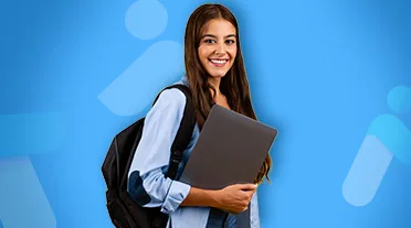 étudiante rassuré car elle sait qu'elle sera bien accompagné par son maître d'apprentissage