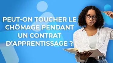 étudiante se posant des questions sur le chômage pendant l'apprentissage